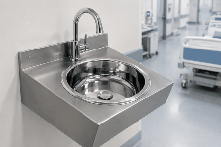 Pia de assepsia hospitalar: quando substituir a antiga? A Inox Arte te explica