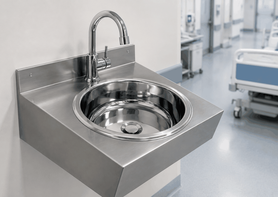 Pia de assepsia hospitalar: quando substituir a antiga? A Inox Arte te explica